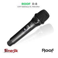 Roof R-8 / Verici UHF Kablosuz El Telsiz Mikrofon